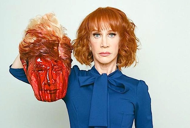 kathy griffin, unfunny, anorexic, America-hating, cunt, skag, wretch, maggot gagger